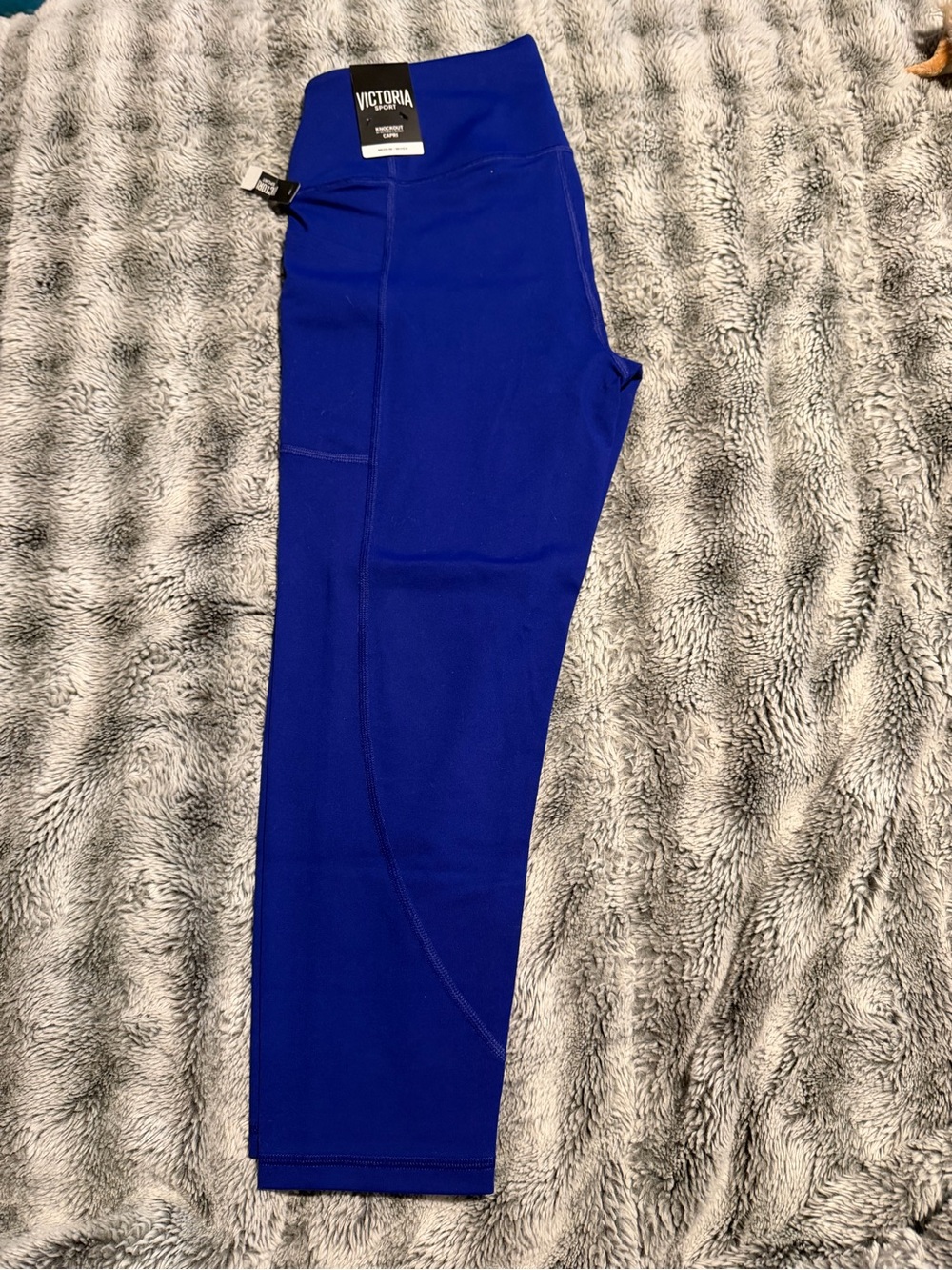 Royal Blue Knockout Capri - Picture 2 of 2
